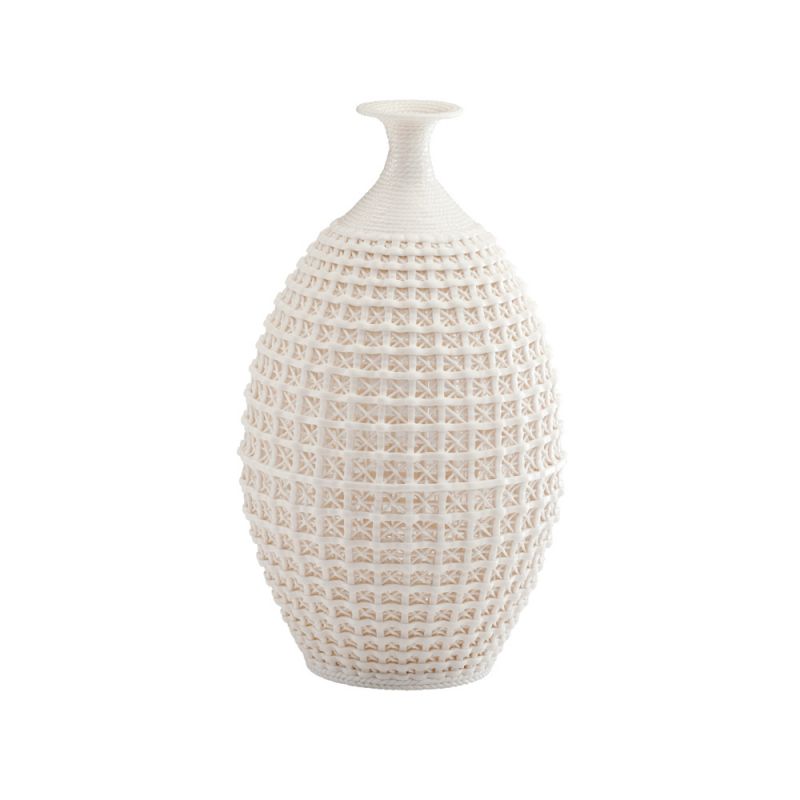 Cyan Design - Diana Vase in Matte White - Large - 04441