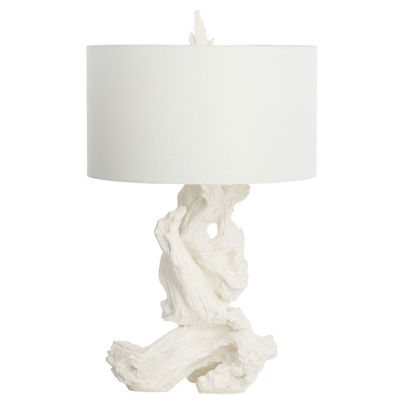 Cyan Design - Driftwood Table Lamp in White - 11401
