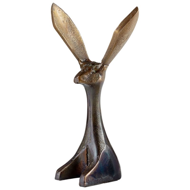 Cyan Design - Ear That? Sculpture in Bronze - Small - 08894
