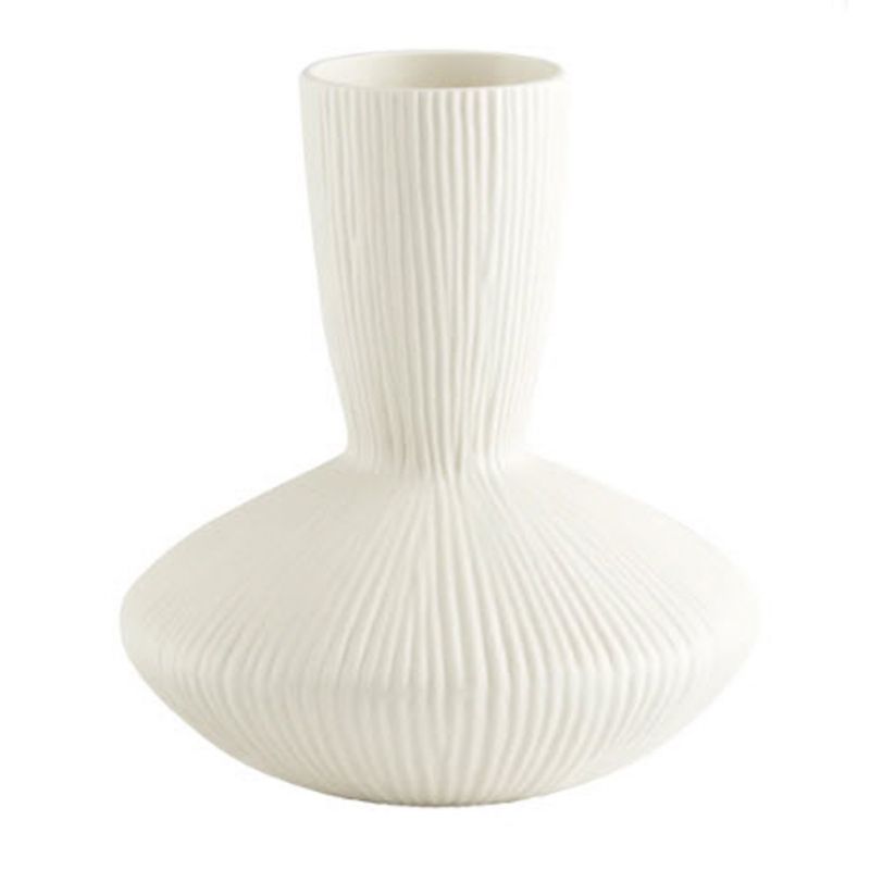 Cyan Design - Echo Vase in White - Large - 11211