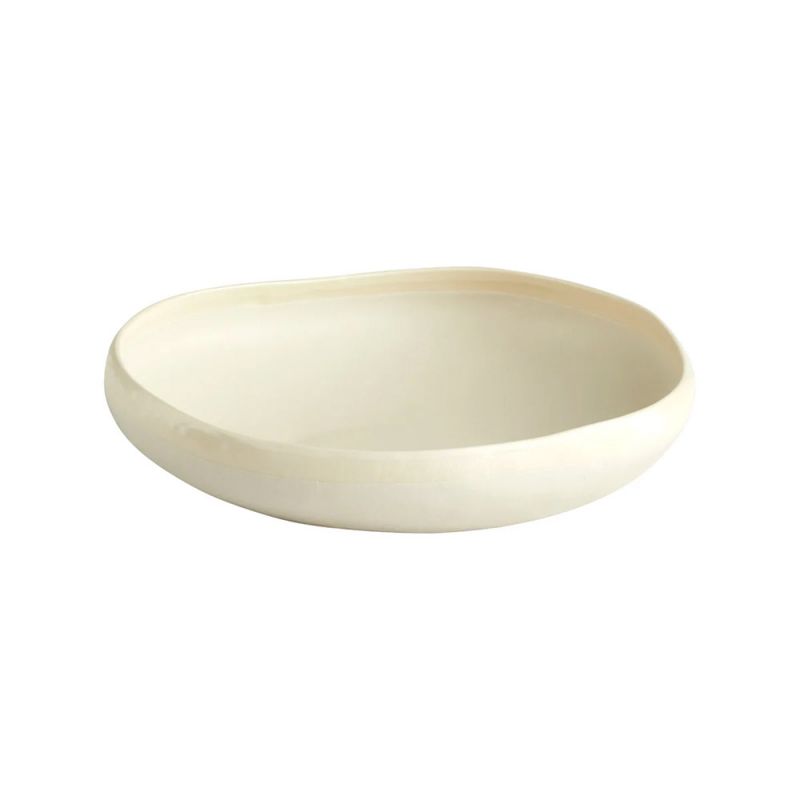 Cyan Design - Elon Bowl in White - Large - 11216