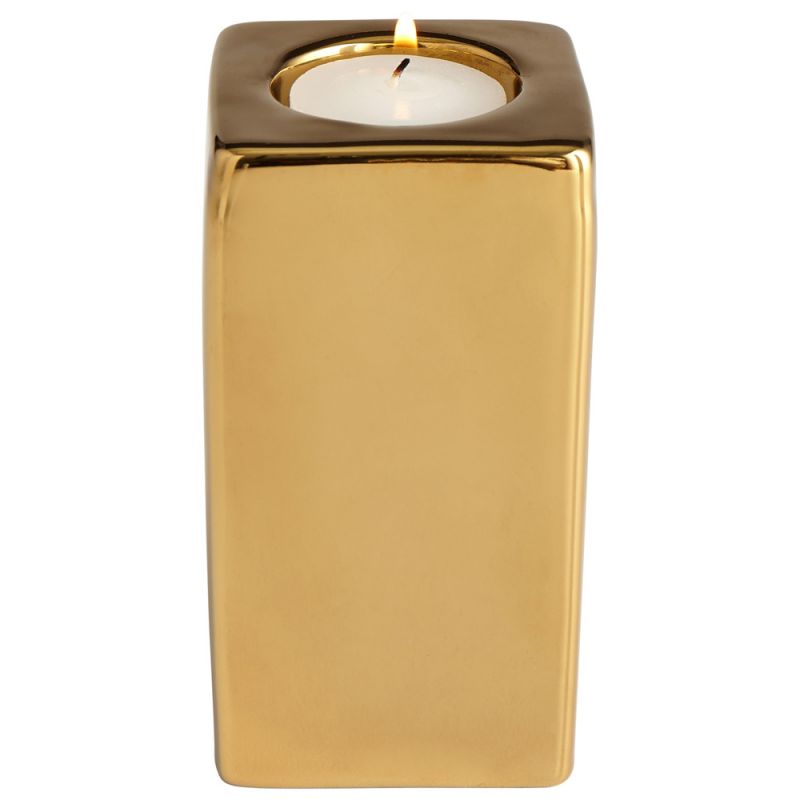 Cyan Design - Etta Candleholder in Gold - Medium - 07480