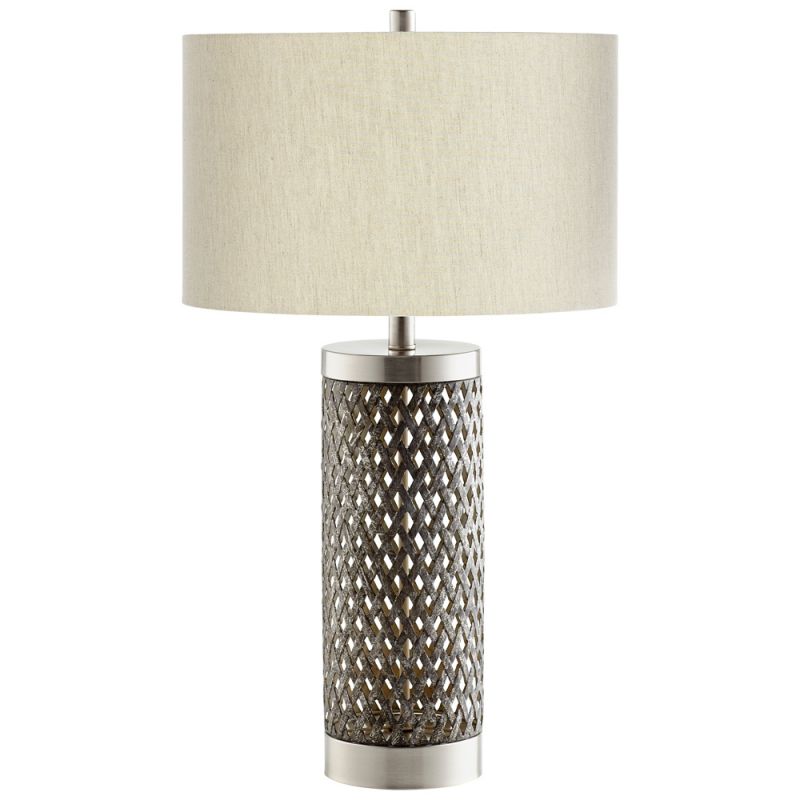 Cyan Design - Fiore Table Lamp in Satin Nickel - 10547