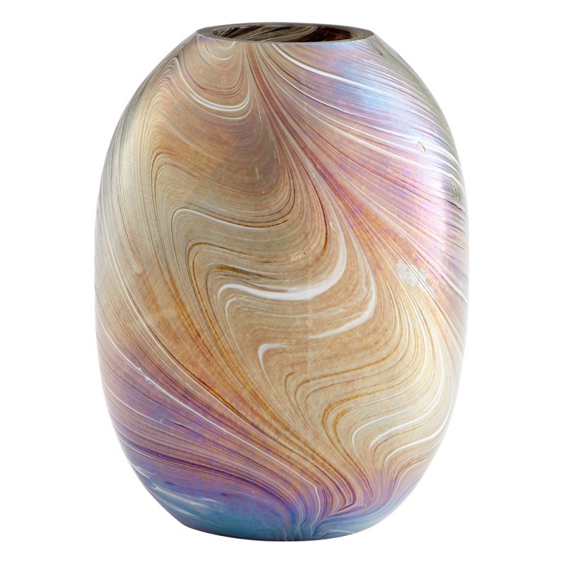Cyan Design - Fiorello Vase in Damascus Grey - Small - 10447