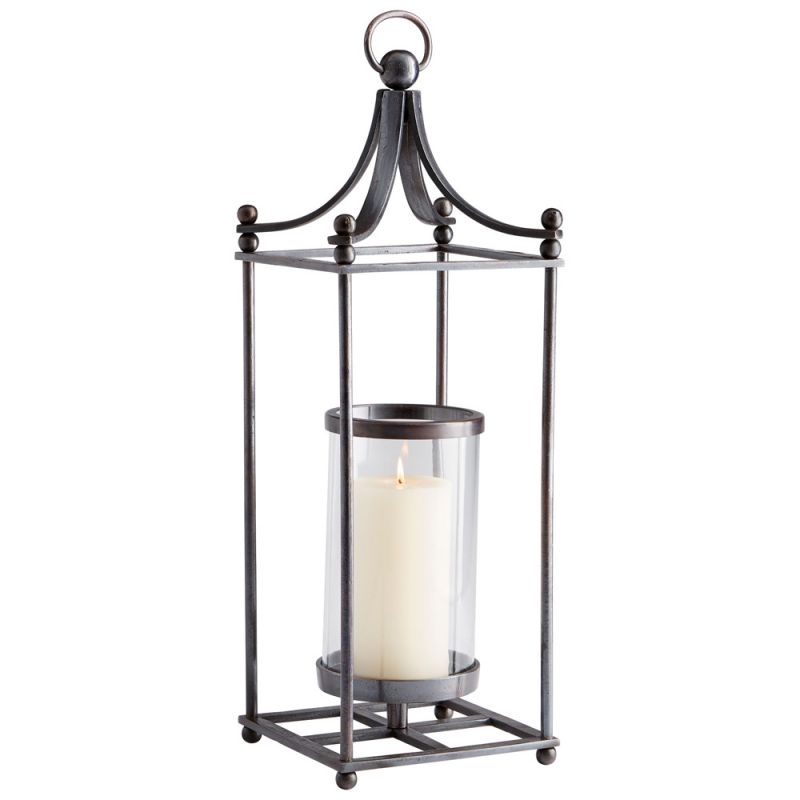 Cyan Design - Foxboro Candleholder in Dark Copper - Large - 10176