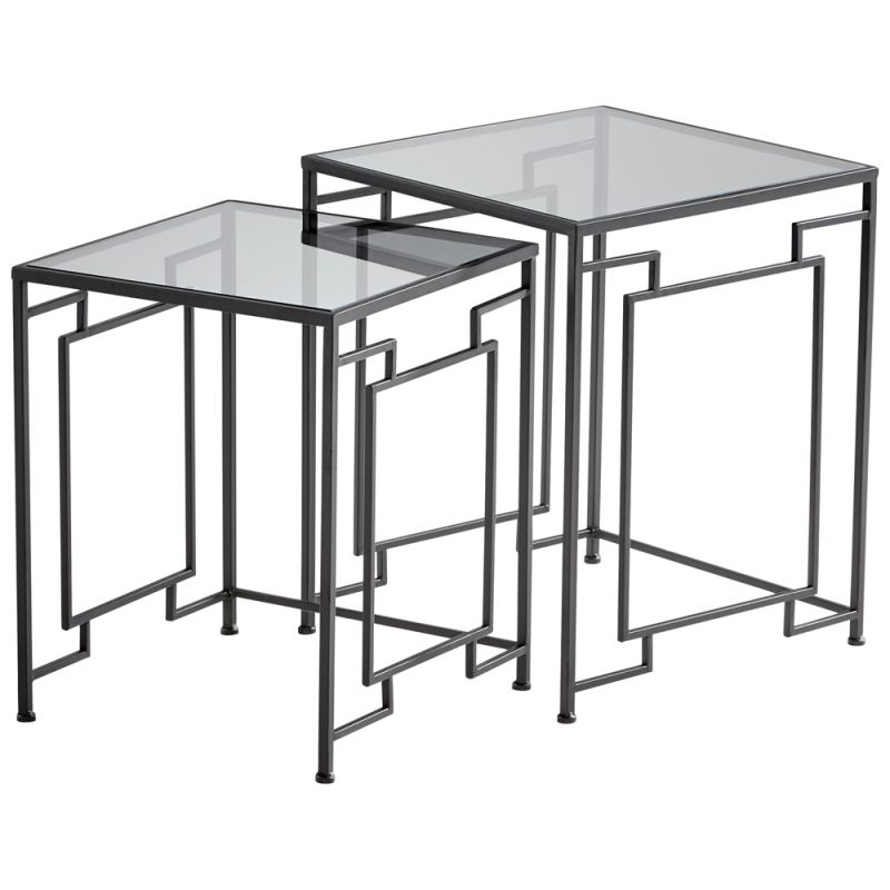 Cyan Design - Galleria Nesting Tables in Noir - 11042