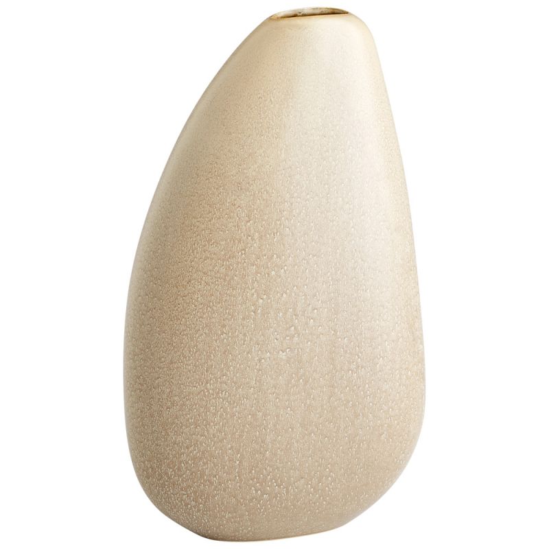 Cyan Design - Galvanic Vase in Olive Glaze - 10835