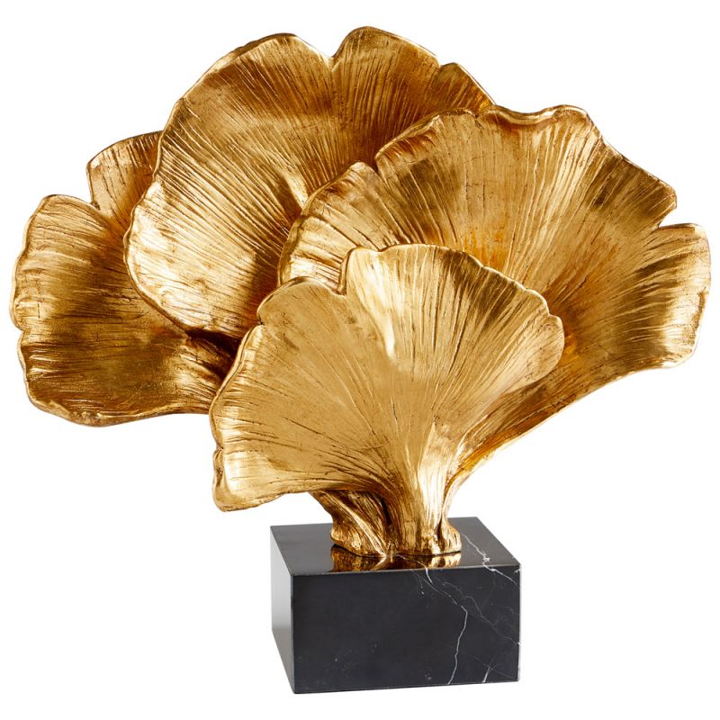 Cyan Design - Gilded Bloom Sculpture in Gold - 10430