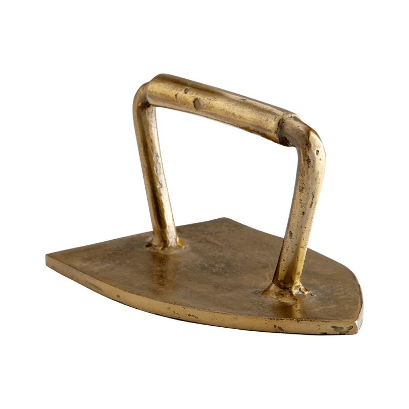 Cyan Design - Iron Token in Aged Brass - 11232