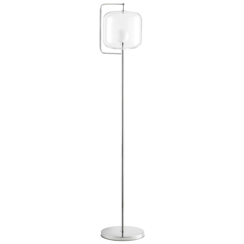 Cyan Design - Isotope Floor Lamp in Polished Nickel - 10558