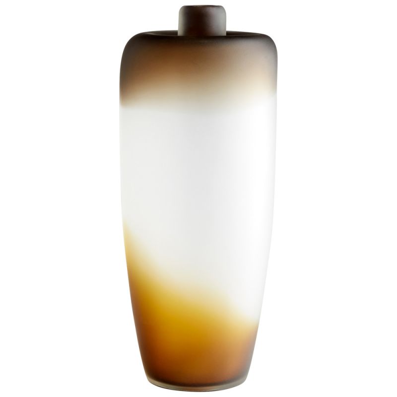 Cyan Design - Jaxon Vase in Amber Swirl - Small - 10858