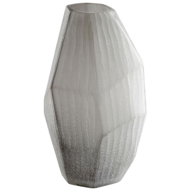 Cyan Design - Kennecott Vase in Ash Grey - Large - 09479