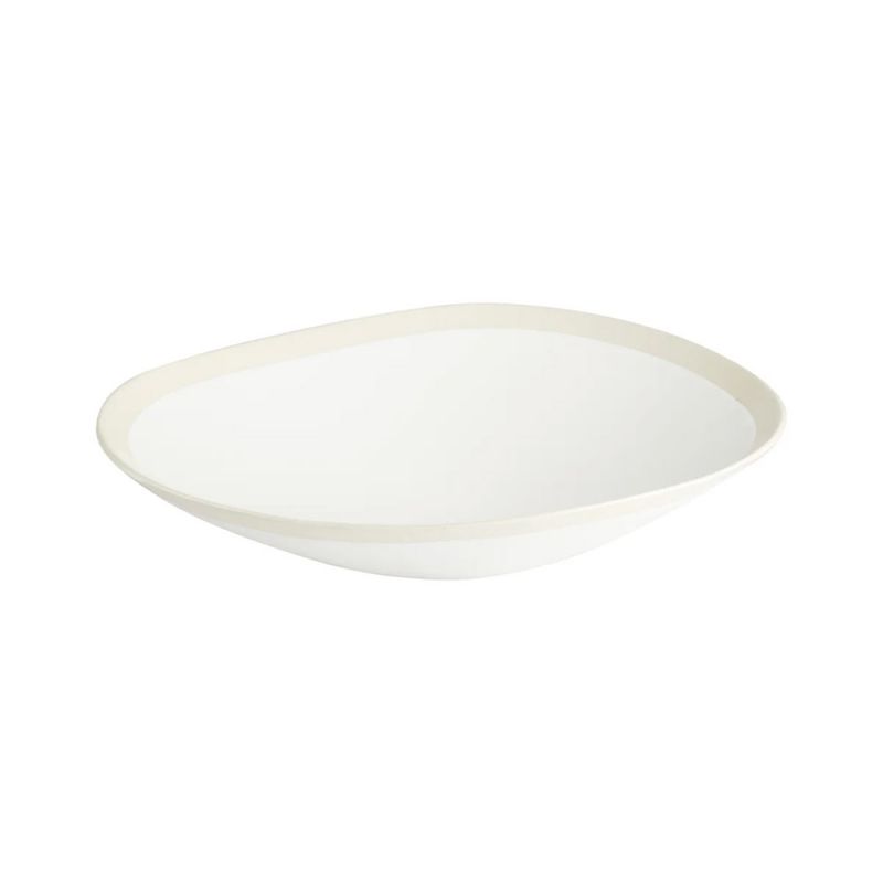 Cyan Design - Laura Bowl in White - Large - 11213