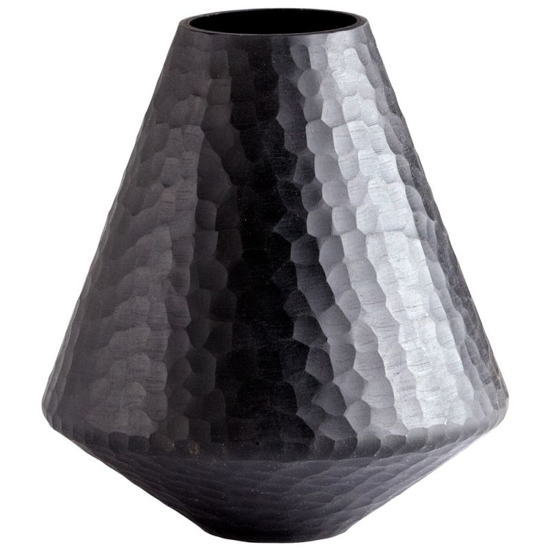 Cyan Design - Lava Vase in Black - Small - 05385