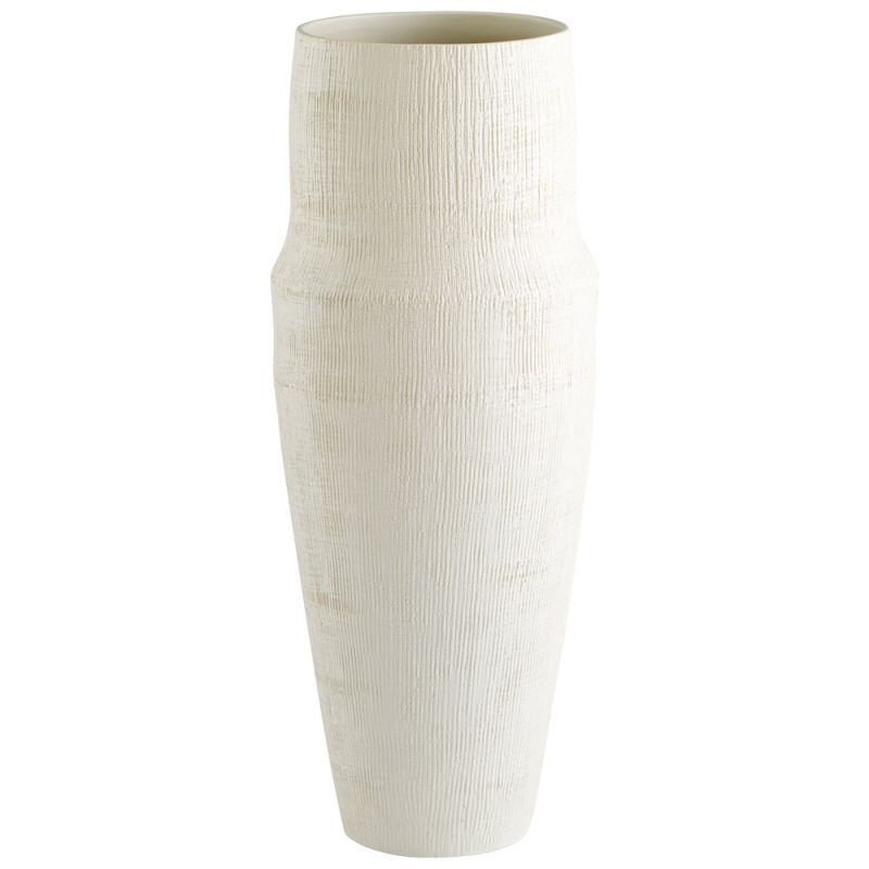 Cyan Design - Leela Vase in White - Large - 10922