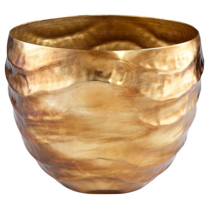 Cyan Design - Lexham Vase in Gold - Large - 09955