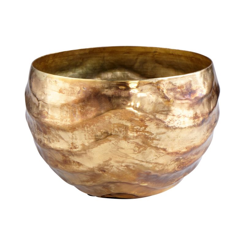Cyan Design - Lexham Vase in Gold - Medium - 09954