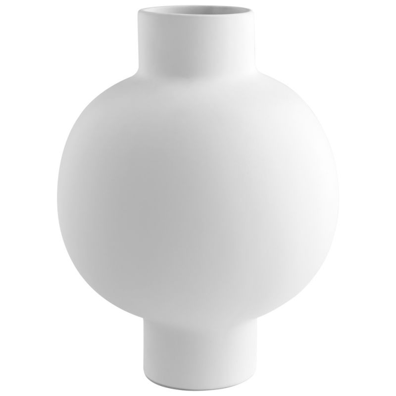 Cyan Design - Libra Vase in White - Small - 10916