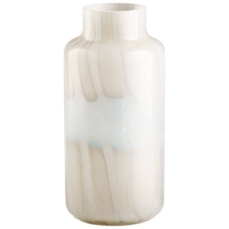 Cyan Design - Lucerne Vase in Tan and Aqua - Large - 11078