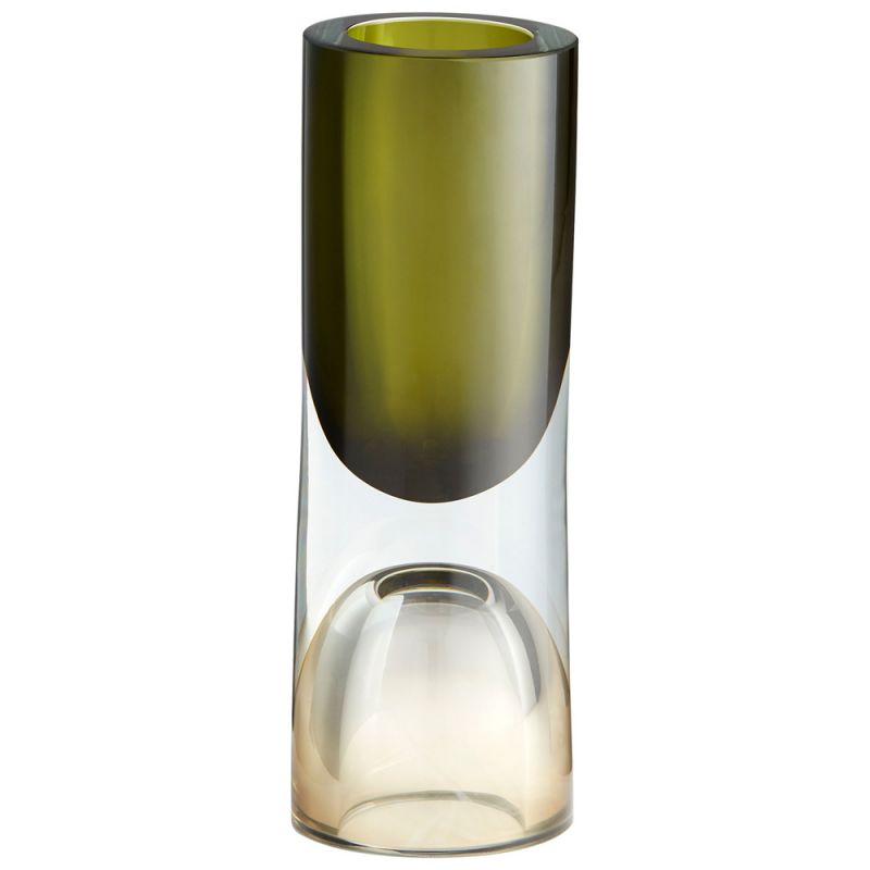Cyan Design - Majeure Vase in Brown and Green - Medium - 10018