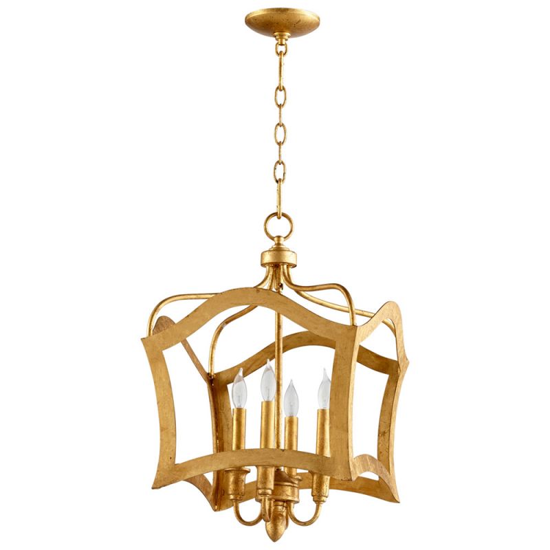 Cyan Design - Milan Pendant - 4-Light in Gold Leaf - Medium - 06583
