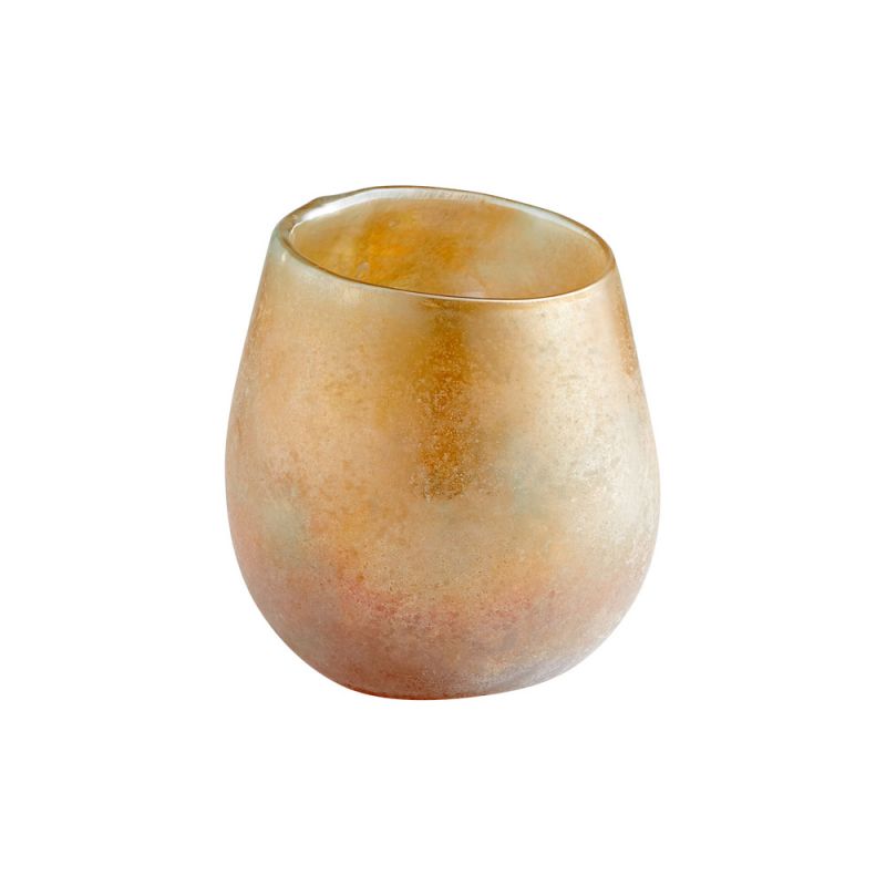 Cyan Design - Oberon Vase in Amber Scavo - Small - 10305