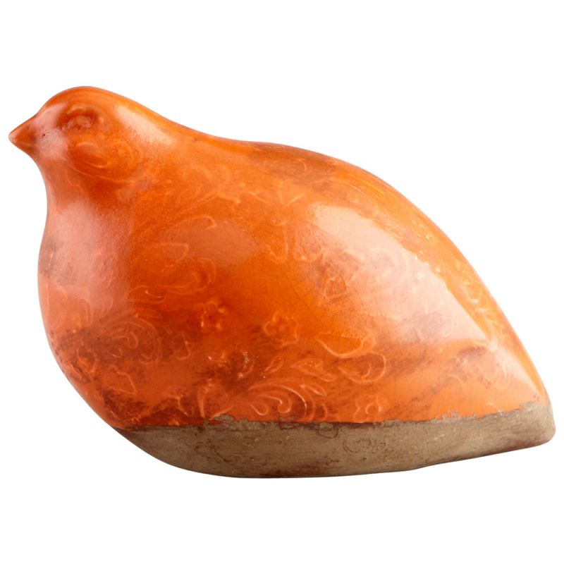 Cyan Design - Partridge I Sculpture in Orange - 05675
