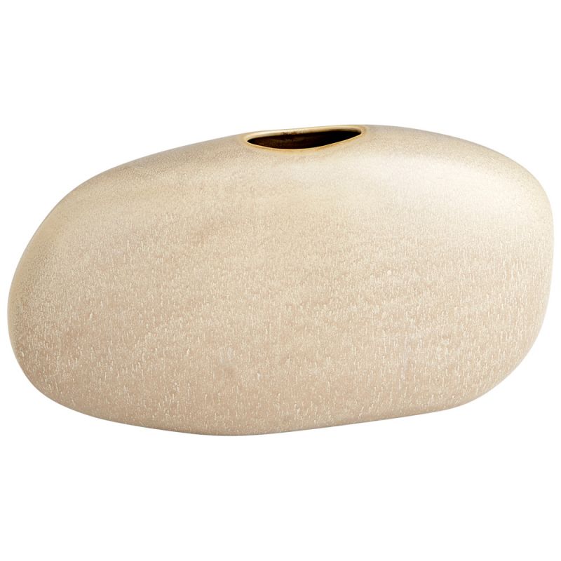 Cyan Design - Pebble Vase in Olive Glaze - Small - 10833