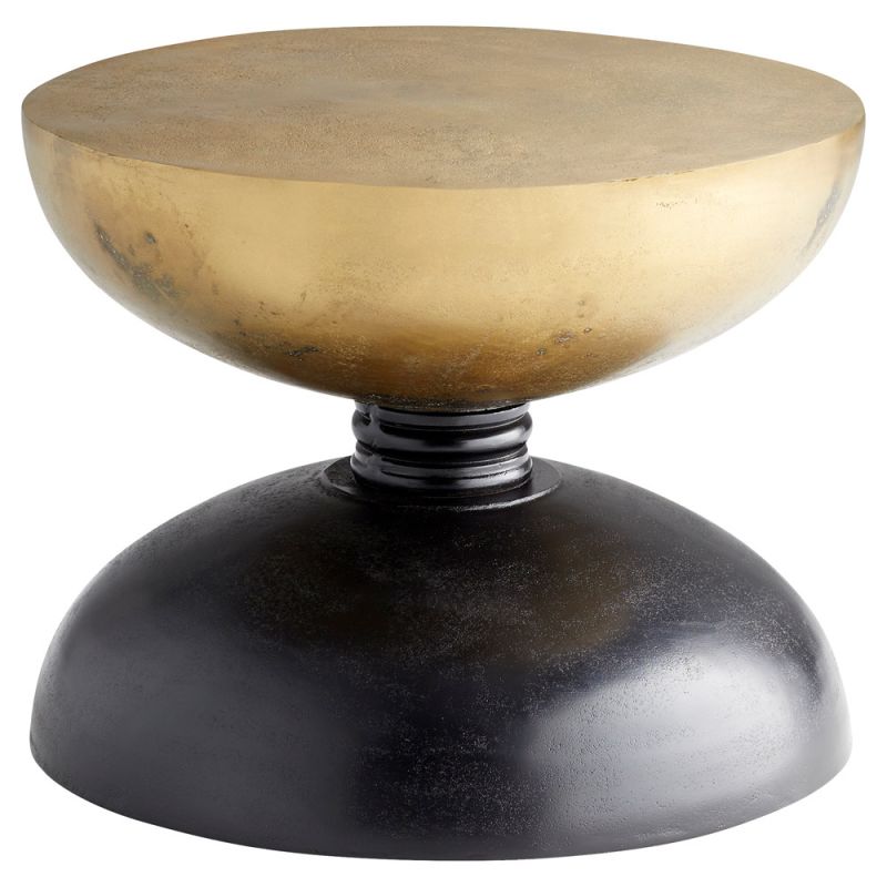 Cyan Design - Perpetual Table in Noir and Gold - 11180