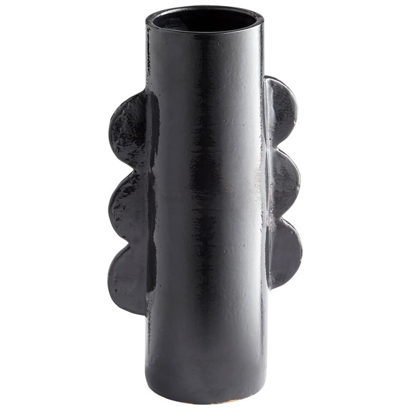 Cyan Design - Potteri Vase in Black - Small - 10663
