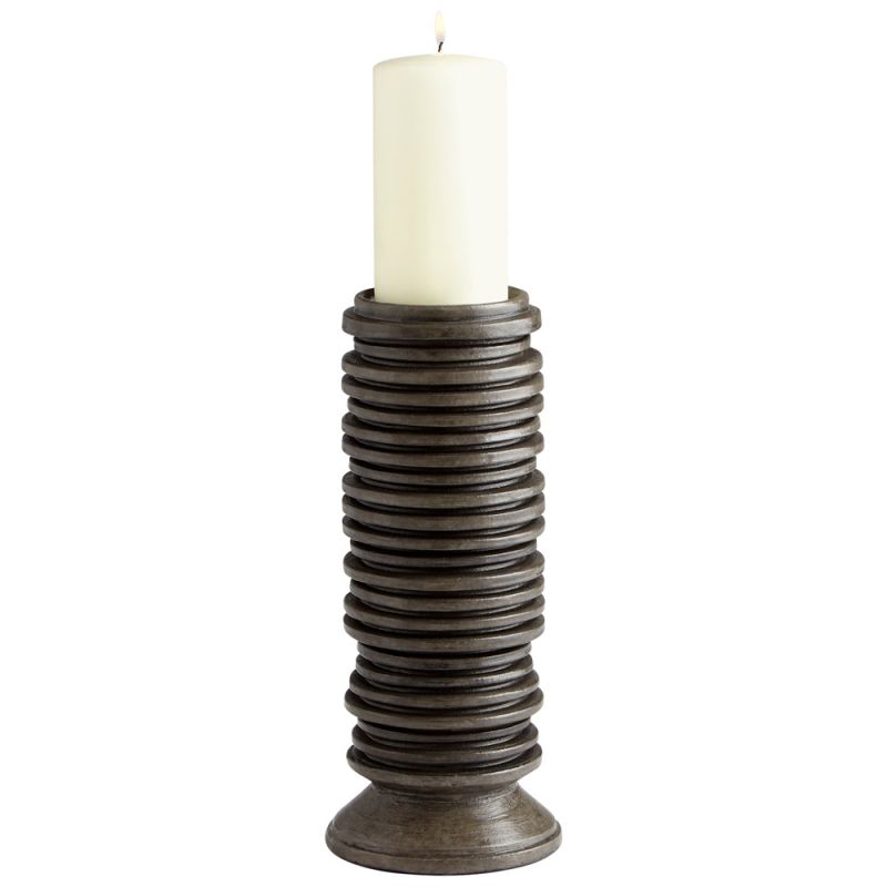 Cyan Design - Provo Candleholder in Black - Large - 11022