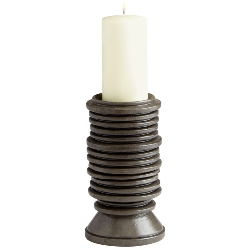 Cyan Design - Provo Candleholder in Black - Medium - 11021
