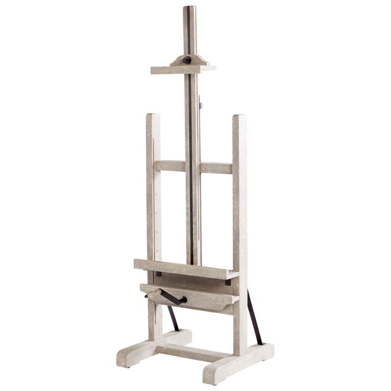 Cyan Design - Reagen Easel in Weathered Grey - 09597