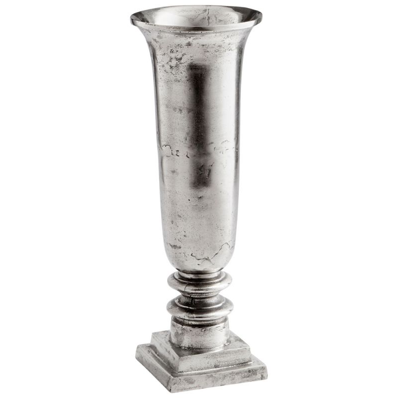 Cyan Design - Relic Vase in Raw Nickel - Small - 10172