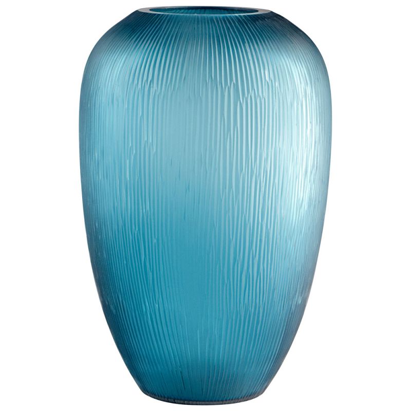 Cyan Design - Reservoir Vase in Blue - Large - 09210 - CLOSEOUT