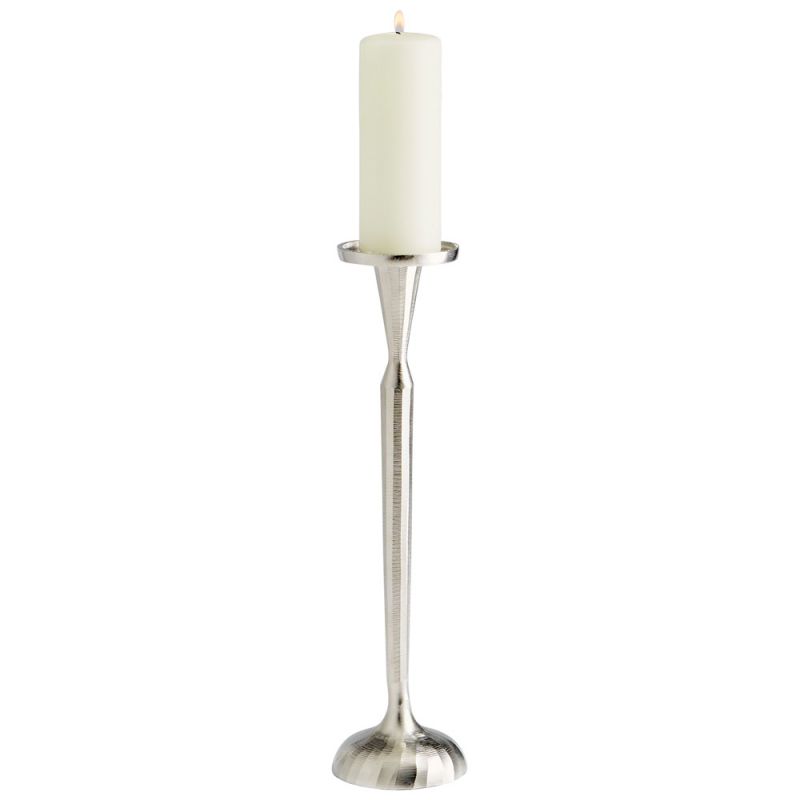 Cyan Design - Reveri Candleholder in Nickel - Small - 10201