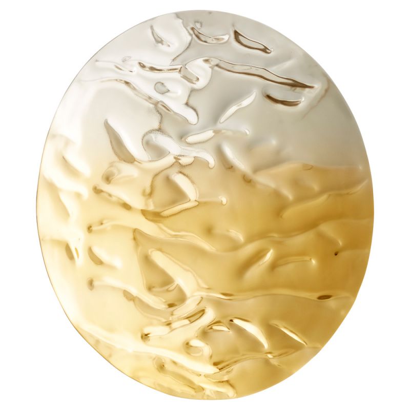 Cyan Design - Ripple Wall Decor in Silver and Gold - Small - 11316