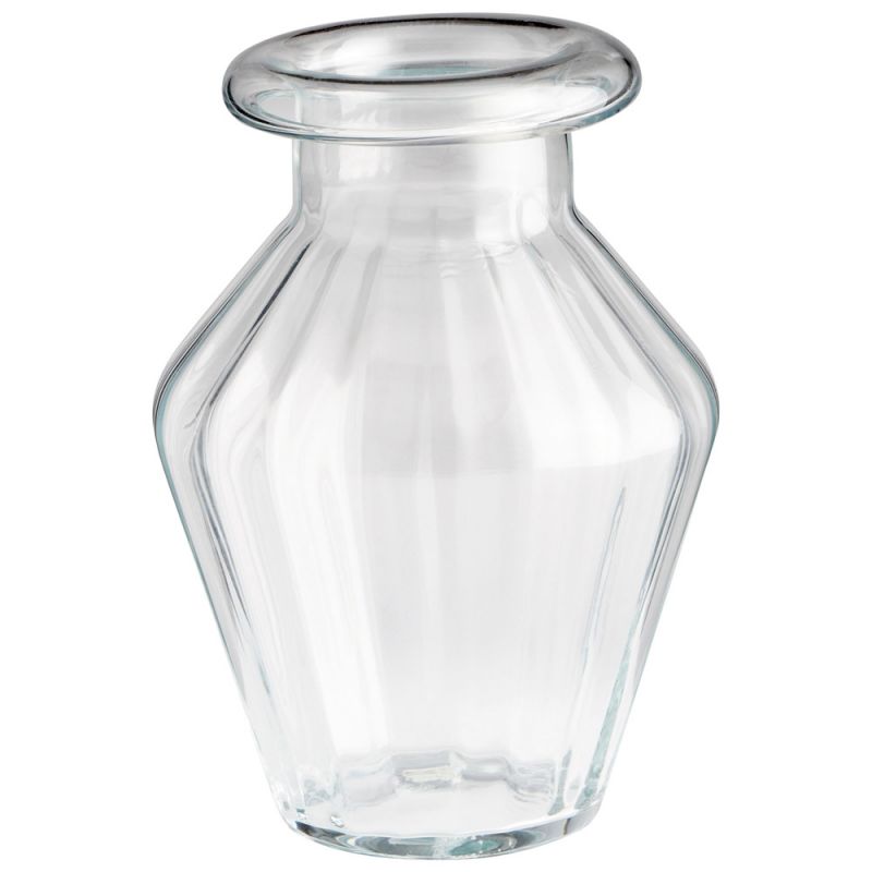 Cyan Design - Rocco Vase in Clear - Small - 09989 - CLOSEOUT