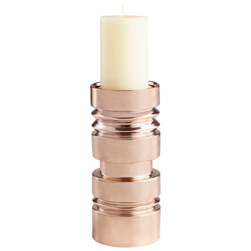Cyan Design - Sanguine Candleholder in Copper - Large - 08503 - CLOSEOUT