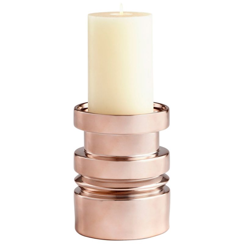 Cyan Design - Sanguine Candleholder in Copper - Medium - 08502 - CLOSEOUT