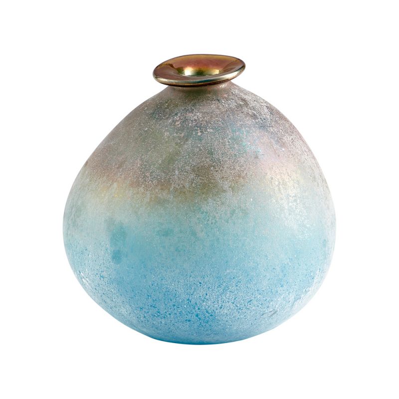 Cyan Design - Sea Of Dreams Vase in Turquoise and Scavo - Small - 10436