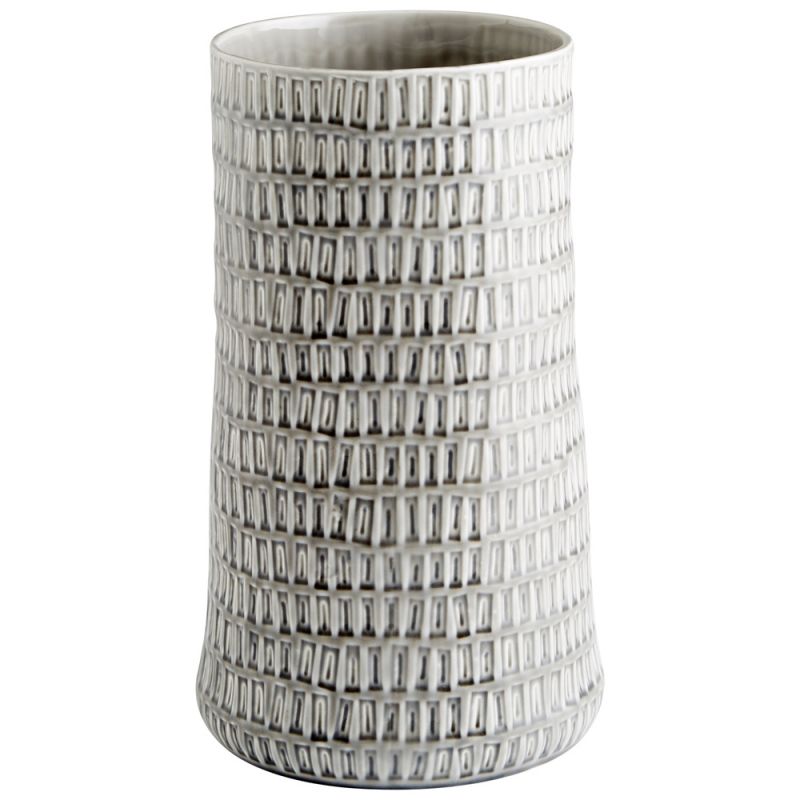 Cyan Design - Somerville Vase in Oyster Silver - Large - 10915