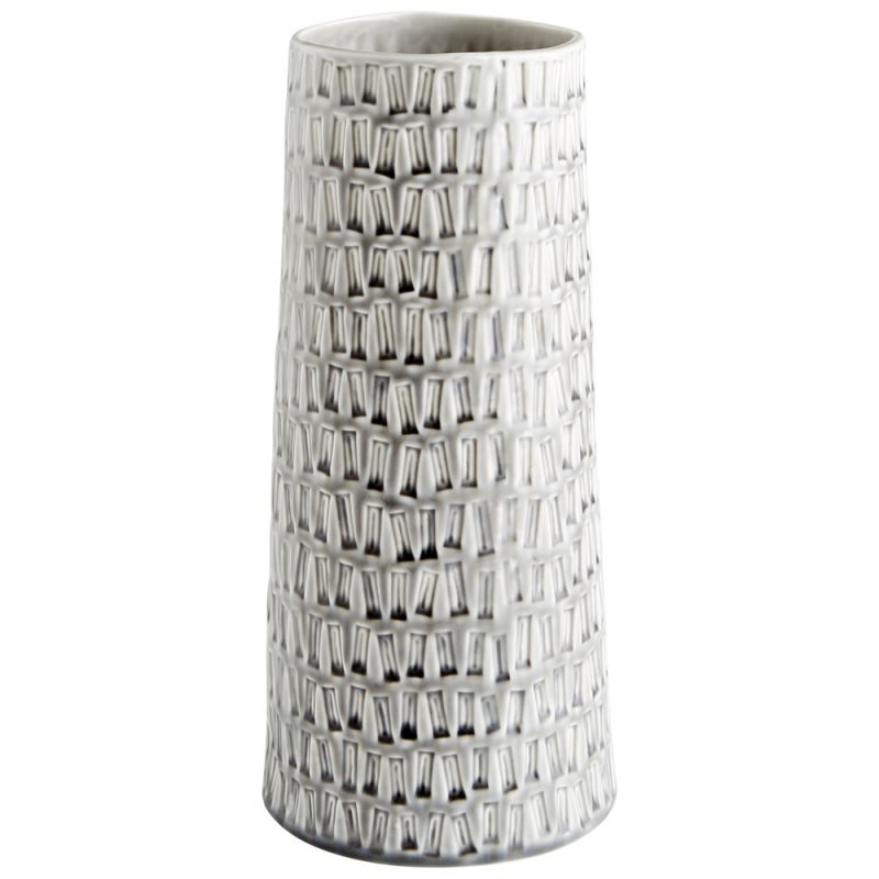 Cyan Design - Somerville Vase in Oyster Silver - Medium - 10914