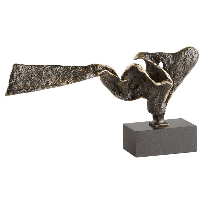 Cyan Design - Squall Sculpture in Bronze in Black - 11439