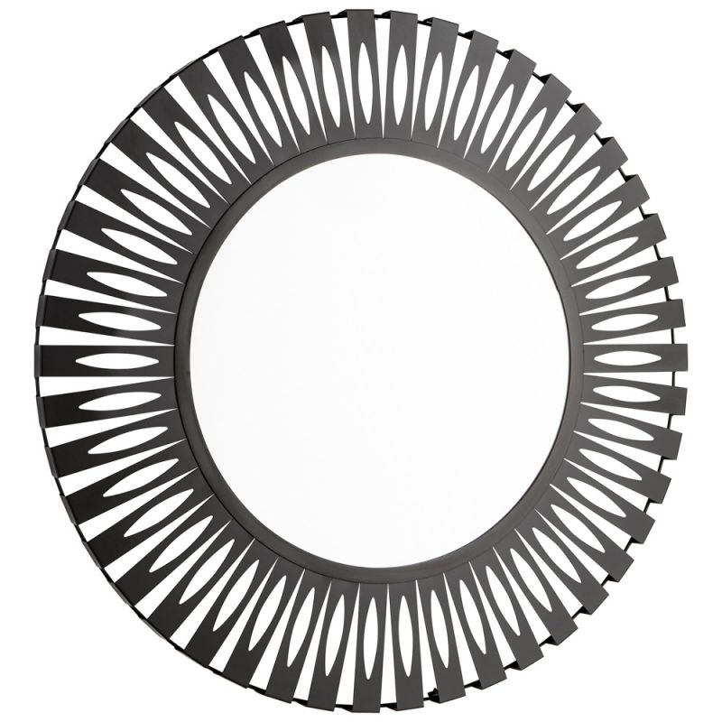Cyan Design - Sun Dial Mirror in Graphite - 10516