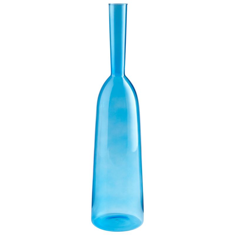 Cyan Design - Tall Drink Of Water Vase in Blue - Large - 06463 - CLOSEOUT