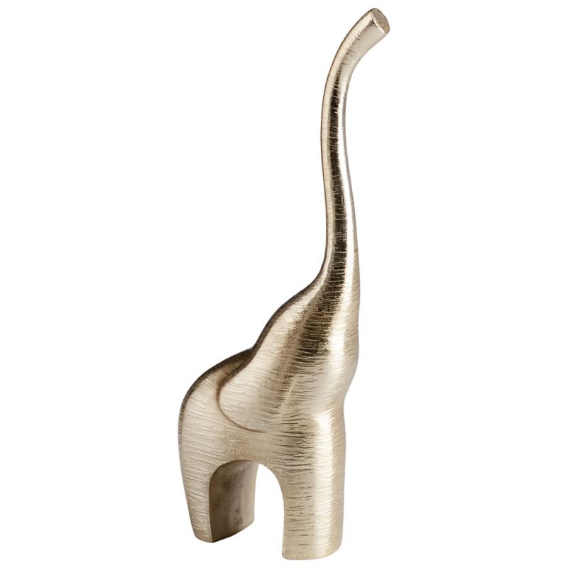 Cyan Design - Trumpeter Sculpture in Textured Champagne - Small - 08919