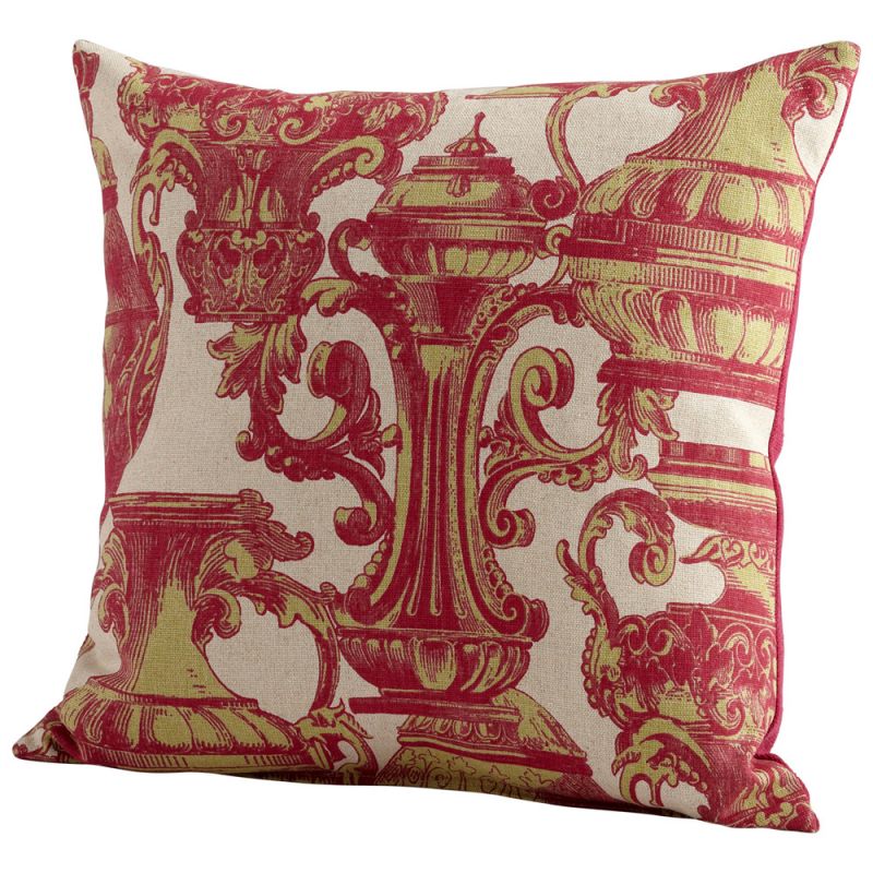 Cyan Design - Urn Your Keep Pillow in Pink - 06504 - CLOSEOUT