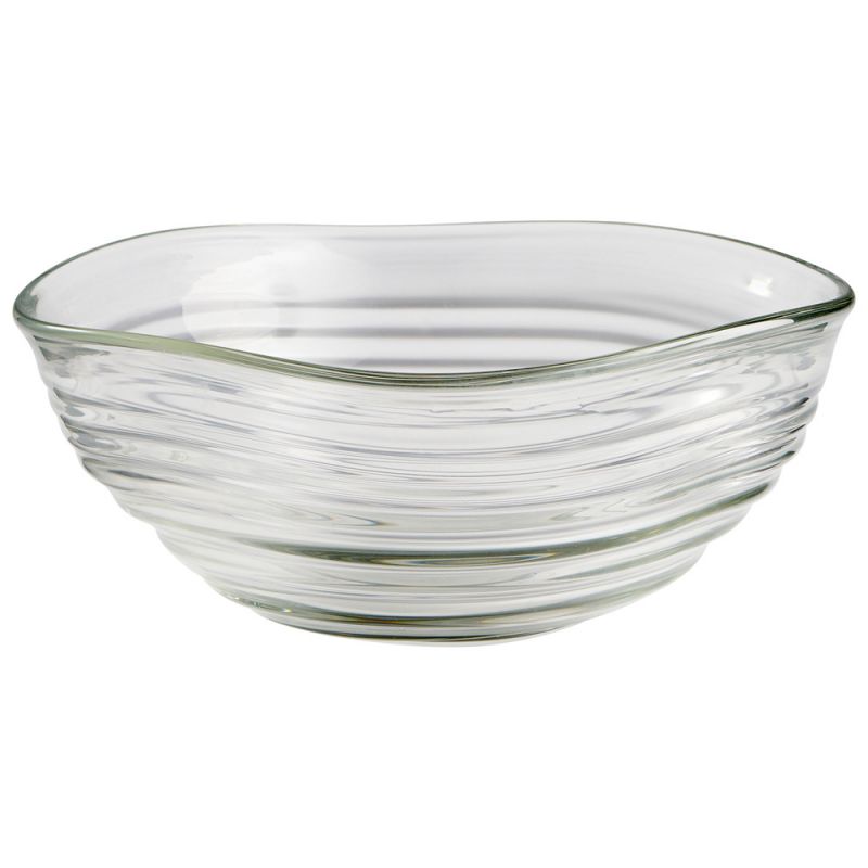 Cyan Design - Wavelet Bowl in Clear - Small - 10021