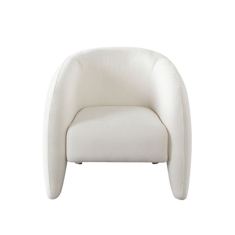 Diamond Sofa - Link Accent Chair in Elite Ivory Fabric - LINKCHIV